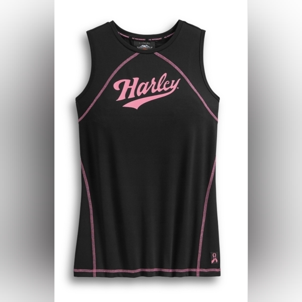 Harley-Davidson Pink Ribbon Performance Tank Womens Size 1W (18/20)